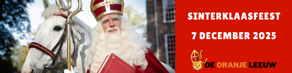 Sinterklaasfeest De Oranje Leeuw 7 december 2025